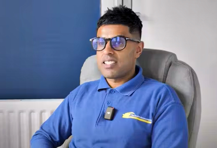 TaxAssist employee taking part in an interview