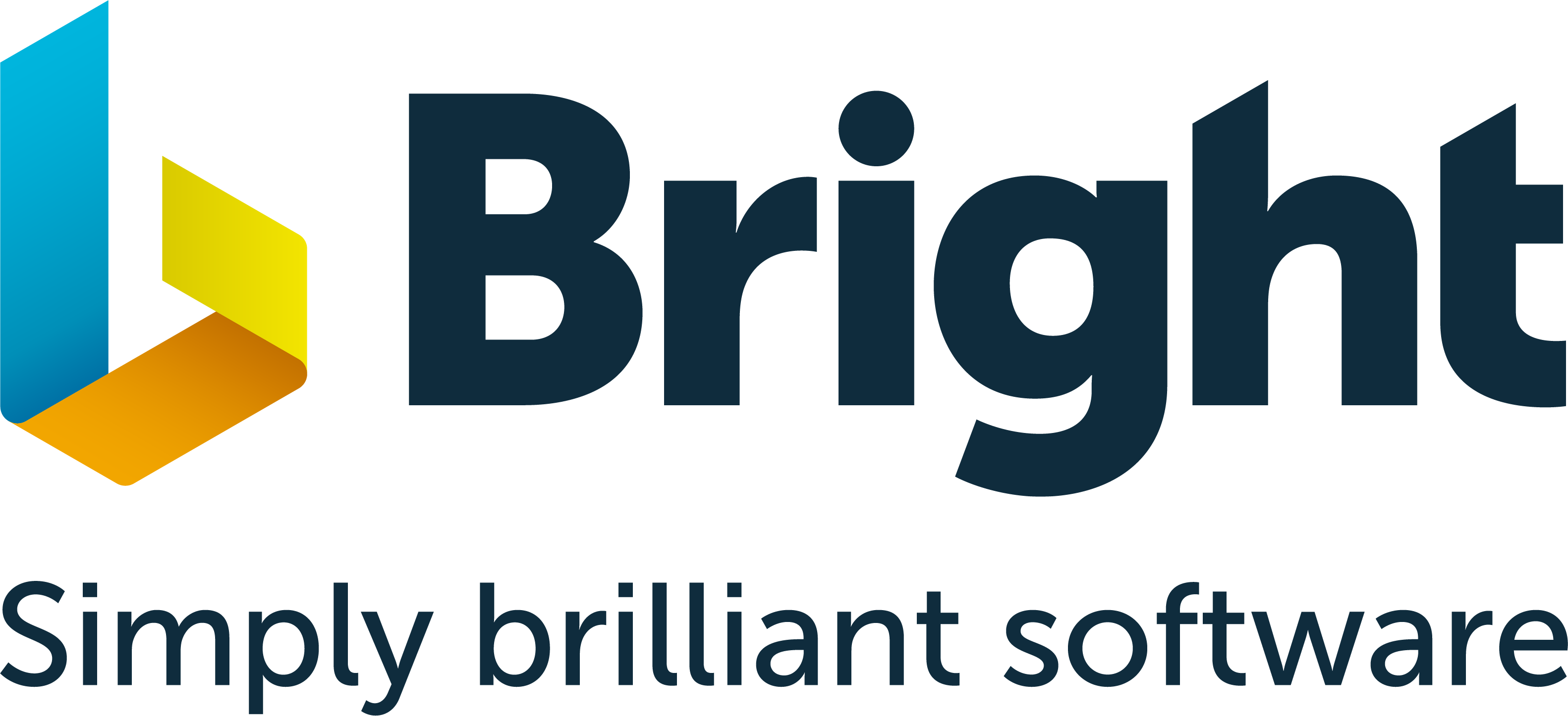 Bright + Strapline (Navy Text)