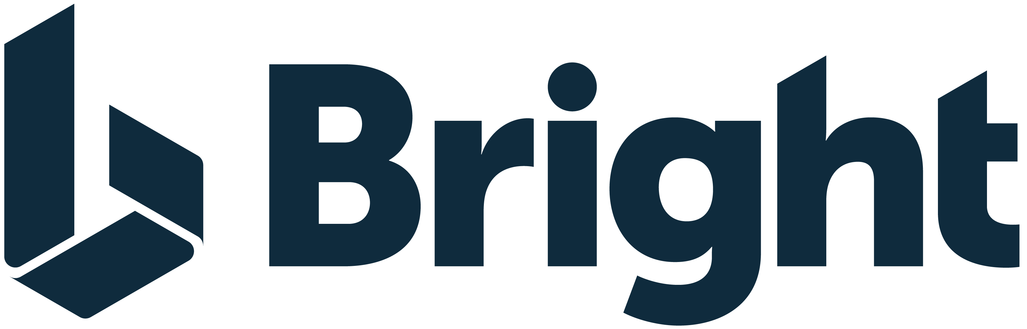 Bright logo all navy