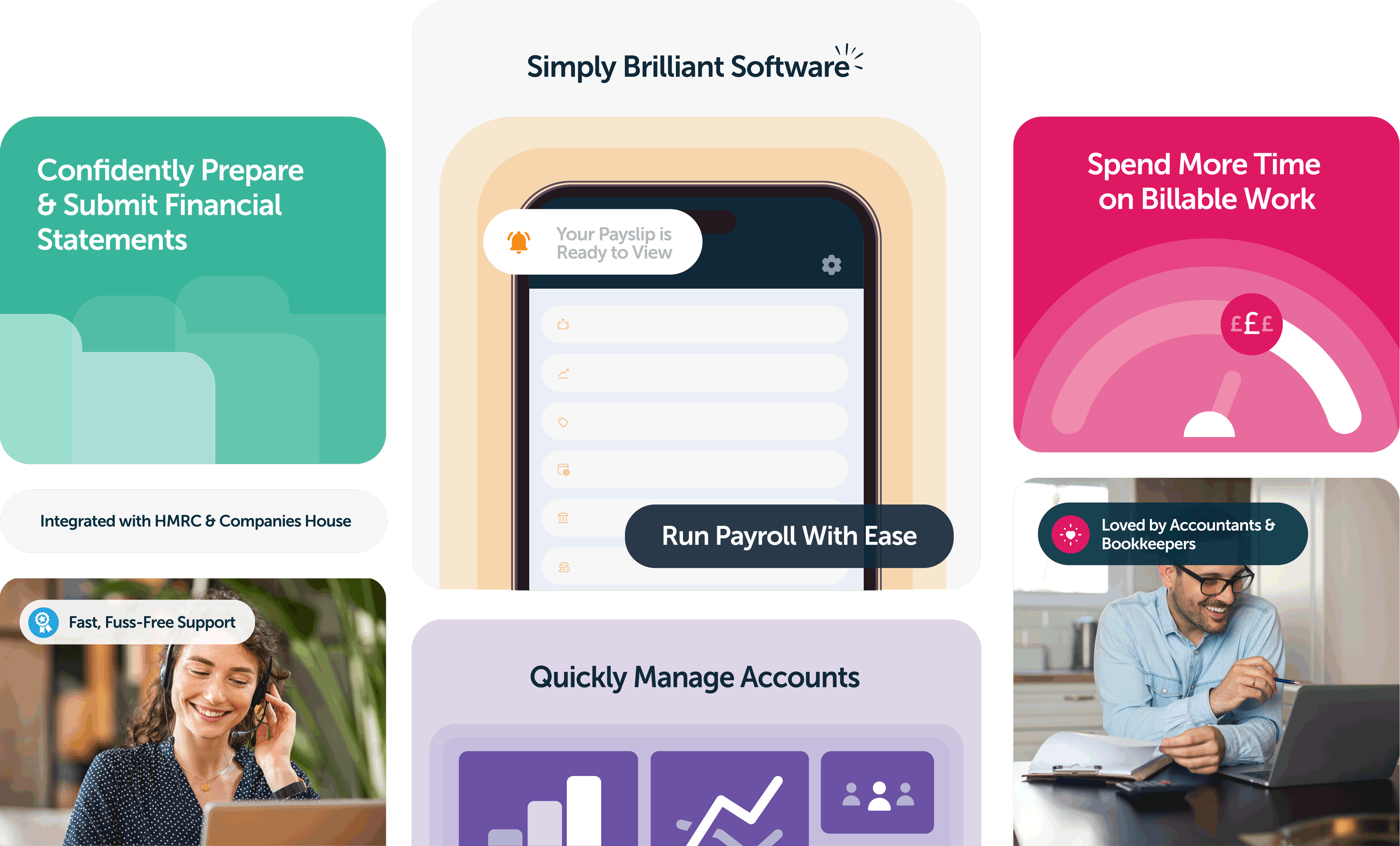 UK Banner Graphic bright software product USPs