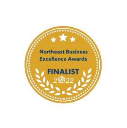 Northeast business awards logo finalist 2022 Bright Software group