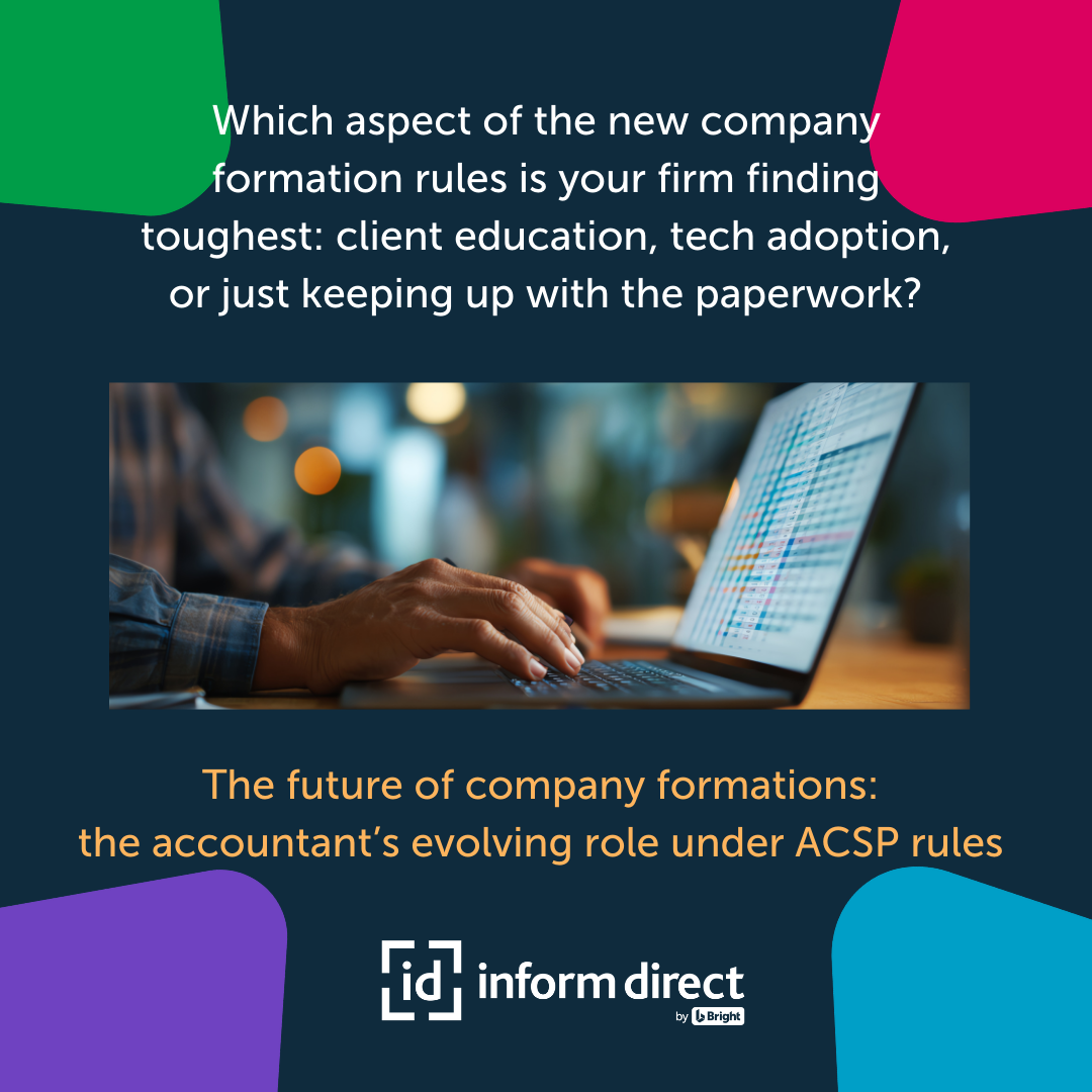 ACSP regulations and the future of company formations for accountants
